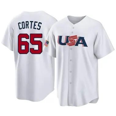 Yankees' Nes yankees baseball jersey top tor Cortes blanks Orioles, 8-0, in  final regular season start
